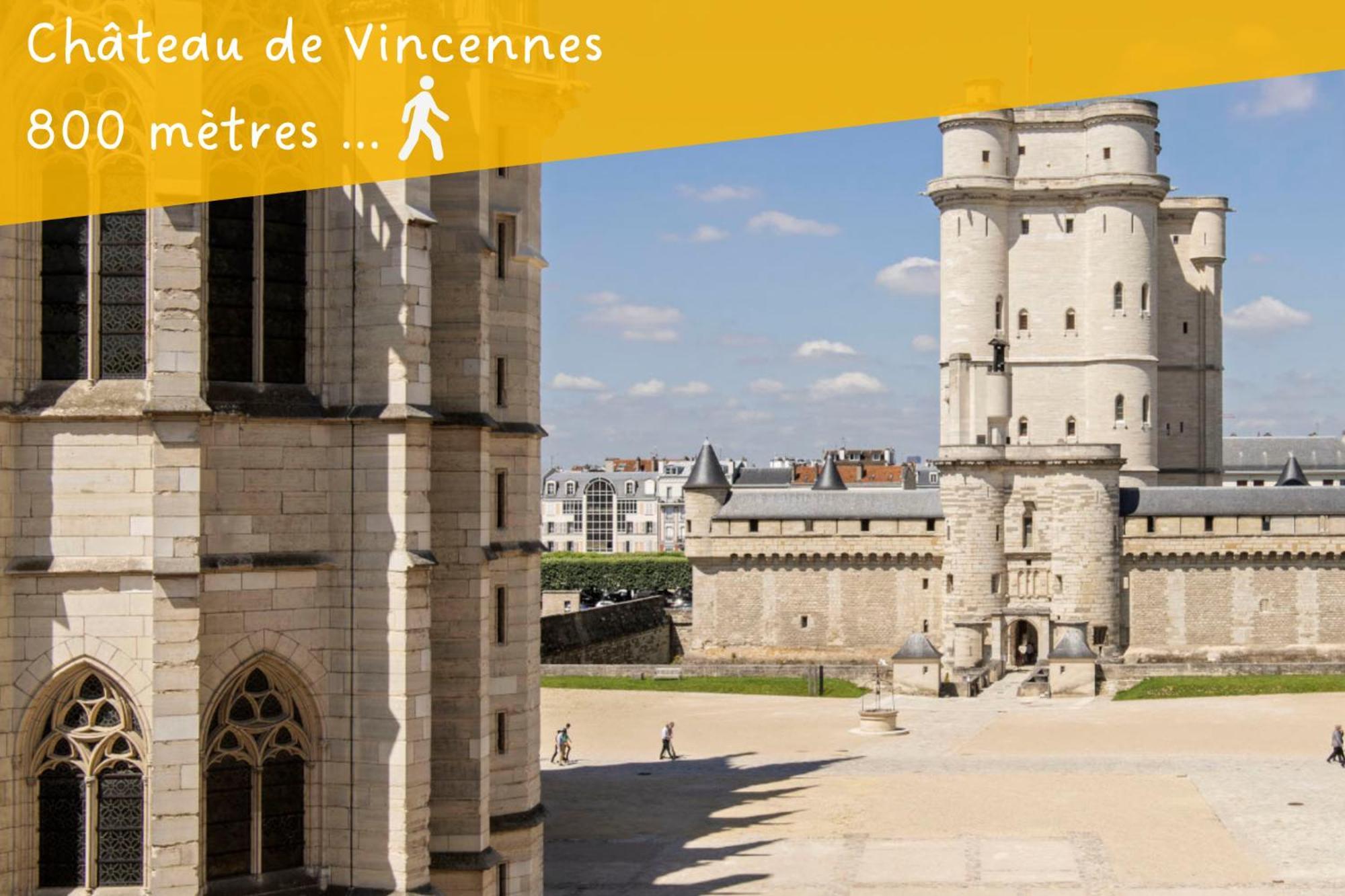 Appartement Entier Calme - Parking Free - Proche Paris Et Chateau - Wifi Hd 뱅센 외부 사진